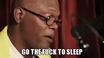 Published 2303 EST, 9 June 2014 Updated. . Samuel l jackson go the f to sleep gif